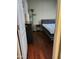 Bedroom featuring a modern bed frame and a chest of drawers at 2929 E Main St # 601, Mesa, AZ 85213
