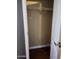 Walk-in closet with open shelving and plenty of storage space at 2929 E Main St # 601, Mesa, AZ 85213