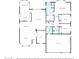 Detailed floor plan showcasing the layout, including the kitchen, bedrooms, living spaces, and bathrooms at 4146 N Lomond --, Mesa, AZ 85215