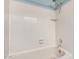 Bathroom featuring tiled shower and tub at 4601 N 102Nd Ave # 1178, Phoenix, AZ 85037