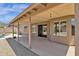 Inviting covered back patio, perfect for outdoor living and enjoying the desert views at 6602 W Lariat Ln, Phoenix, AZ 85083