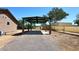 Gravel backyard featuring a covered parking structure at 6608 E Ranch Rd, Cave Creek, AZ 85331