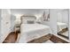 Comfortable bedroom with a full bed, bedside tables, and stylish decor, illuminated by soft lighting at 6803 E Main St # 5506, Scottsdale, AZ 85251