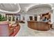 Inviting lobby area with a reception desk, comfortable seating, and stylish decor that welcomes residents and guests at 6803 E Main St # 5506, Scottsdale, AZ 85251