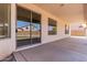 Covered patio with direct access to the home at 7418 S 25Th Ln, Phoenix, AZ 85041