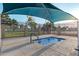 Enjoy the community's covered spa with tiled trim, handrail and paved pool deck at 13237 N 25Th Dr, Phoenix, AZ 85029