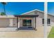 A backyard with a covered patio and view of the house at 13805 N 31St Ave, Phoenix, AZ 85053
