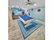 Comfortable game room with a pool table, TV, and stylish decor at 1809 E Gwen St, Phoenix, AZ 85042