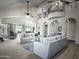 Spacious living room with high ceilings, a balcony, and comfortable seating at 1809 E Gwen St, Phoenix, AZ 85042