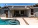 A refreshing backyard pool with patio, ideal for relaxation and outdoor gatherings at 18459 E Ranch Rd, Queen Creek, AZ 85142