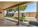 Relaxing backyard featuring well-maintained landscaping and privacy fence at 2105 S Zinnia Ave # 468, Mesa, AZ 85209