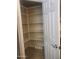 Walk-in pantry offers ample storage space for food and kitchen essentials at 25945 W Runion Dr, Buckeye, AZ 85396