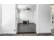 Bedroom featuring dark tile flooring and a decorative ottoman at 2941 N 19Th Ave # 95, Phoenix, AZ 85015