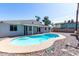 Backyard swimming pool with patio at 3811 W Loma Ln, Phoenix, AZ 85051