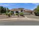 Charming single-story home featuring a tile roof, desert landscaping, and a welcoming front entrance at 4680 E Nightingale Ln, Gilbert, AZ 85298