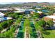 Beautiful aerial view of the well-maintained college campus and surrounding landscape at 6502 W Wahalla Ln, Glendale, AZ 85308