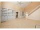 Large living room boasting built-in cabinets, a fireplace, and soaring ceilings at 728 W Sandra Ter, Phoenix, AZ 85023