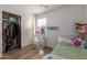 Bedroom offering closet and ample storage with window and carpet at 7725 S 47Th Ln, Laveen, AZ 85339