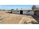 Home's backyard with an unfinished yard, providing a blank canvas for landscaping and outdoor customization at 8202 W Turney Ave, Phoenix, AZ 85033