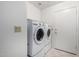 Laundry room with a modern washer and dryer at 11065 W Runion Dr, Peoria, AZ 85373