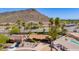 Aerial shot of the property, highlighting its location, landscaping, and proximity to nearby amenities at 1326 W Joan De Arc Ave, Phoenix, AZ 85029