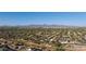 Extensive aerial view of the neighborhood with mountain backdrop at 14012 N 57Th Pl, Scottsdale, AZ 85254