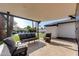 Serene outdoor living area offering a relaxing atmosphere, and stylish furnishings at 14012 N 57Th Pl, Scottsdale, AZ 85254