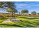 Scenic community park offers picnic tables, shaded seating and a basketball court at 1641 W Windsong Dr, Phoenix, AZ 85045