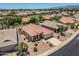 An aerial view of a single-Gathering home featuring desert landscaping and a two-car garage at 17805 W Arizona Dr, Surprise, AZ 85374