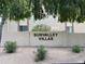 Sunvalley Villas community sign provides a warm welcome to residents and visitors at 205 N 74Th St # 110, Mesa, AZ 85207