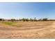 Vast open field with surrounding houses, ideal for recreation at 3553 W Dancer Ln, San Tan Valley, AZ 85144