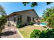 Charming home with a beautifully landscaped backyard, pool and desert landscaping at 418 W Balsam Dr, Chandler, AZ 85248
