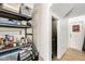 Well-organized garage with shelving, providing plenty of storage space and easy access at 5734 S 21St Pl, Phoenix, AZ 85040