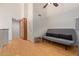 Bonus room with hardwood floors, ceiling fan, and closet at 609 E Mesquite Cir # D133, Tempe, AZ 85288