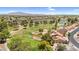 Scenic aerial shot of a golf course community; perfect for golfers and nature lovers at 6461 S Oakmont Dr, Chandler, AZ 85249