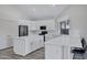Spacious eat-in kitchen with island, stainless appliances, and quartz countertops at 11257 E Reginald Ave, Mesa, AZ 85212