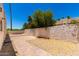 Private backyard featuring a patio and gravel area at 1831 N 77Th St, Scottsdale, AZ 85257