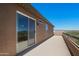 This private balcony offers vast views of the natural landscape at 18375 E San Ignacio Ct, Gold Canyon, AZ 85118