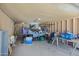 Unfinished garage shows exposed framing and open space, ready for your creative vision at 2921 N 103Rd Ave, Avondale, AZ 85392
