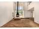 Spacious living room features modern fireplace, high ceilings, and natural light at 4648 N 40Th St, Phoenix, AZ 85018