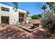 A spacious outdoor patio space with a well-appointed seating area and manicured plants at 4648 N 40Th St, Phoenix, AZ 85018