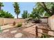 Outdoor patio area with seating and a well-maintained garden, perfect for relaxation at 4648 N 40Th St, Phoenix, AZ 85018