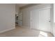 Bedroom with closet and view to adjacent bath at 5330 W Folley W St, Chandler, AZ 85226
