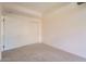 A simply decorated bedroom with a large closet provides ample storage space at 7151 E Rancho Vista Dr # 6002, Scottsdale, AZ 85251
