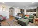 Open-concept space with kitchen, living and dining areas at 880 S 150Th Dr, Goodyear, AZ 85338