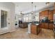 Open-concept kitchen and living area with modern finishes and lots of natural light at 9262 E Desert Park Dr, Scottsdale, AZ 85255
