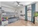 Bedroom with bunkbeds, neutral walls, and tile floors, ideal for or guests at 10029 S 44Th St, Phoenix, AZ 85044
