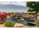 Landscaped entrance to the community with The Springs signage and a water feature at 1379 E Butler Cir, Chandler, AZ 85225
