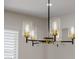 Close-up of the elegant chandelier at 20437 W White Rock Rd, Buckeye, AZ 85396