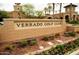 Verado Golf Club entrance sign, showcasing the community's golf amenities at 20437 W White Rock Rd, Buckeye, AZ 85396